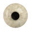 Vase de table rond en céramique avec finition dégradée émaillée - beige et vert-1794226901