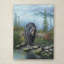 « smoky mountain black bear », reproduction d’impression sur toile tendue-21858295