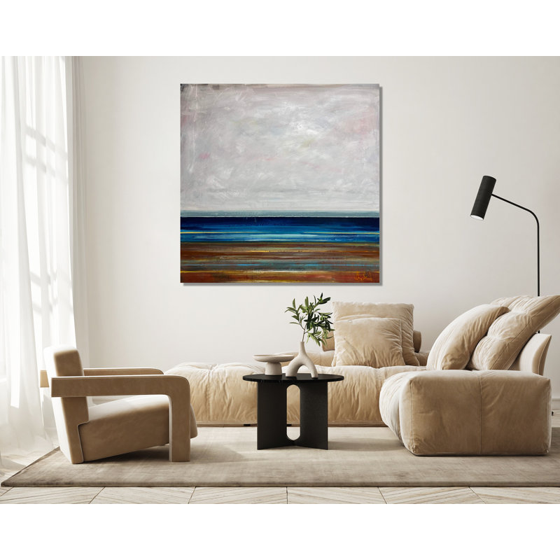 Faible tension - reproduction d'art sur toile, H 40 po x l 40 po x P 1,5 po, Unframed