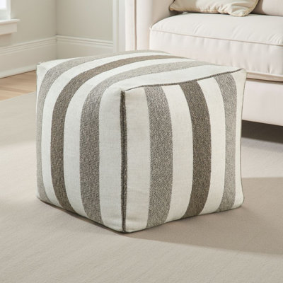 Doniphan Upholstered Square Pouf Ottoman