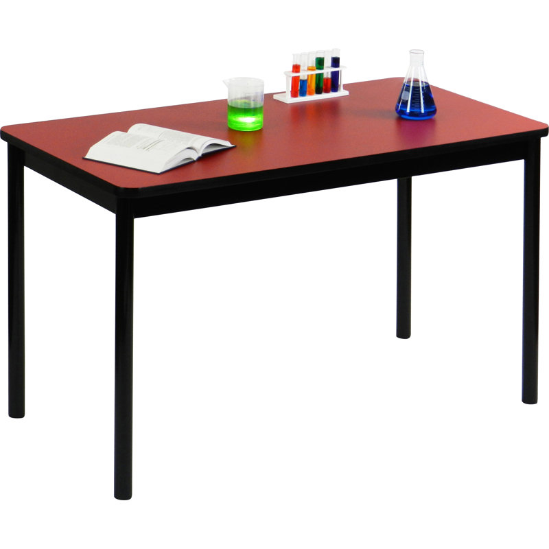 Table pour travaux scientifiques, H 36 po x l 48 po x P 24 po, Noyer
