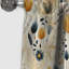 Neutrals Beige Flowers Boho Pattern IV - Boho Curtain - Blackout Abstract Curtain - 1 Panels-107555581