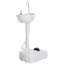 Lavabo autoportant portatif pour cuisine et salle de bain