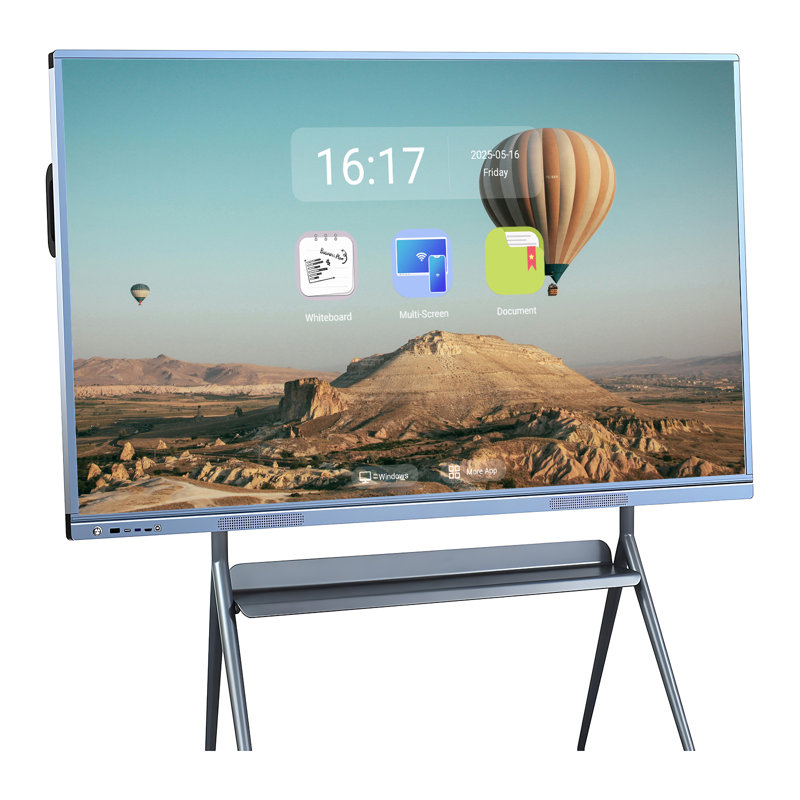 JYXCN Smart Board 55 Inch All-in-One Touch - Interactive Whiteboard with Dual System, Cloud Sharing Functionality, Ideal for Interactive Classrooms, Office Collaborations & Captivating Presentations