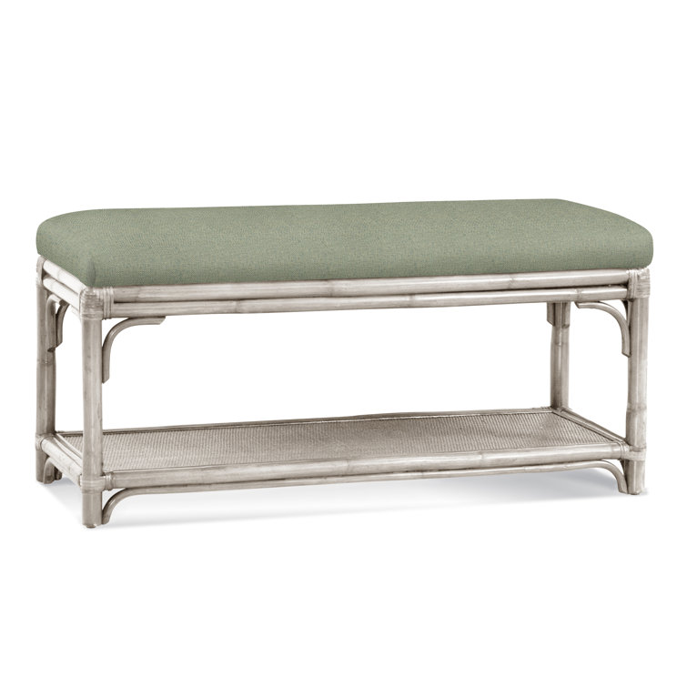 Banc de rangement en osier Summer Retreat