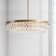 Jylian 6 - Light Crystal Teardrop Chandelier