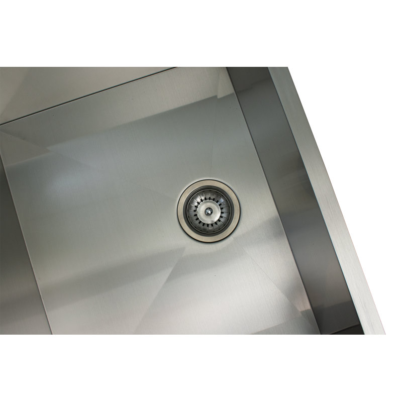 21'' L Farmhouse / Apron Single Bowl Stainless Steel Kitchen Sink