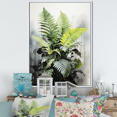 " Green Ferns Beauty Unfolding II "
