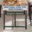 Dining Table Set For 4, Kitchen Table And 2 Upholstered Chairs With Bench-114195201