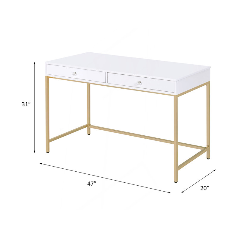 High Gloss Writing Desk