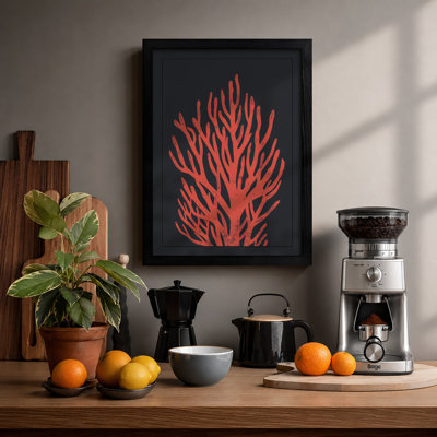 Coral Tree Botanical - Framed Print
