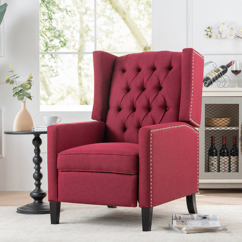 Fauteuil d'appoint moderne Mid-Century, Winr Red