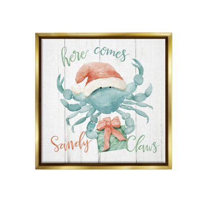 «Nautical Sandy Claws Crab» par Deane Beesley sur
