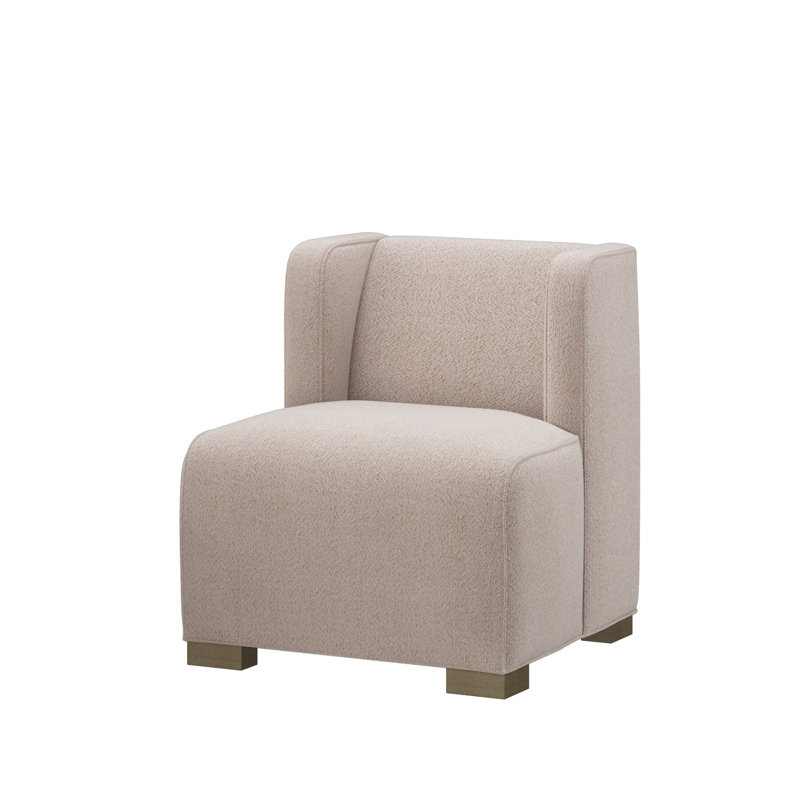Joan Slipper Chair, Fleecy Vanilla (Performance fabric) 1351-92, Dune