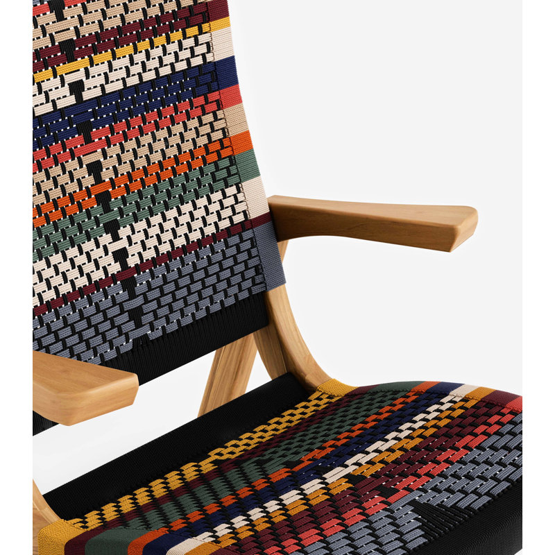 Amador Rocking Chair In San Geronimo Pattern, San Geronimo Pattern, Natural