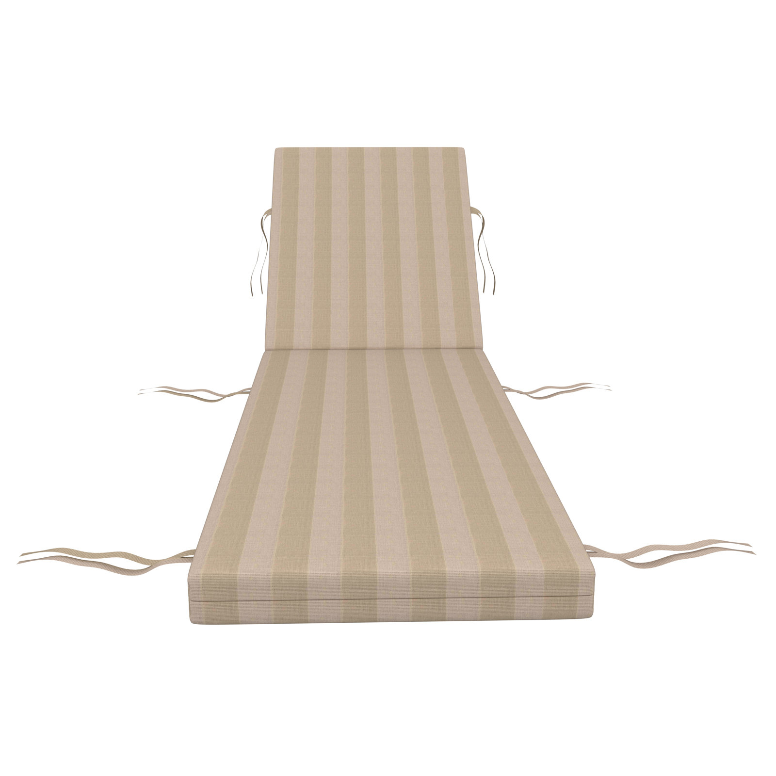 Lani Sunbrella Outdoor Chaise Lounge Cushion, Expressive Sparrow, 21" W x 50" D