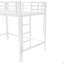 Lit mezzanine simple en métal, lit mezzanine