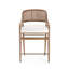 Edward Upholstered Stool with Solid Wood Frame-64779163