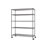 EcoStorage™ 60'' W Steel Height -Adjustable Shelving Unit with Wheels-851408878