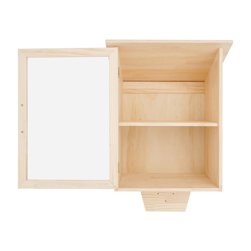 Petite armoire à livres en bois