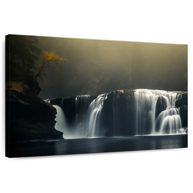 Alvord Night Waterfall, 30" H x 45" W
