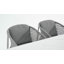 Chaise de patio avec coussin Caraker