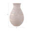 Vase en terre cuite de poterie décorative moderne Kenith - Élégante pièce décorative faite à la main pour un décor contemporain