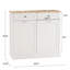 Armoire à déchets polyvalente et élégante avec plusieurs compartiments
