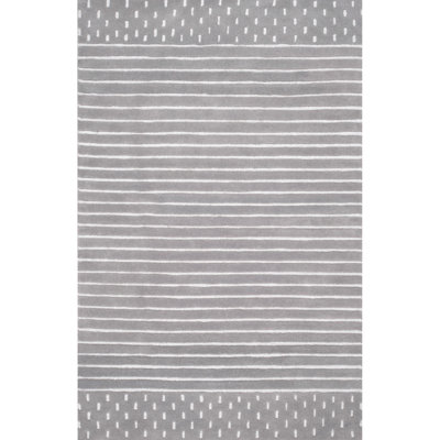 Clarita Striped Wool Area Rug