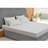 REST® Evercool® Fitted Sheet – Breathable Cooling Sheet for Hot Sleepers and Night Sweats, Self-Cleaning Silver Yarn, Ultra-Soft Fabric for Sensitive Skin-112230525-112230515