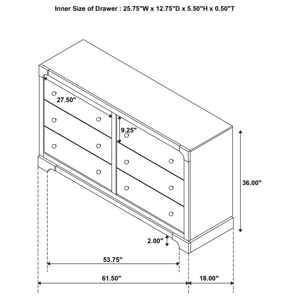 Dimensions du produit