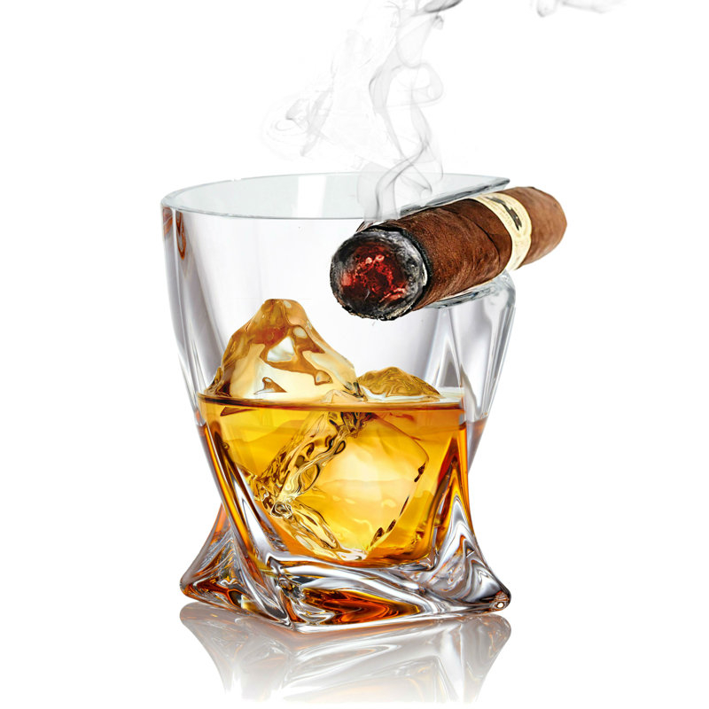 Emiterio 10 oz. Verre à whisky sans plomb, 1