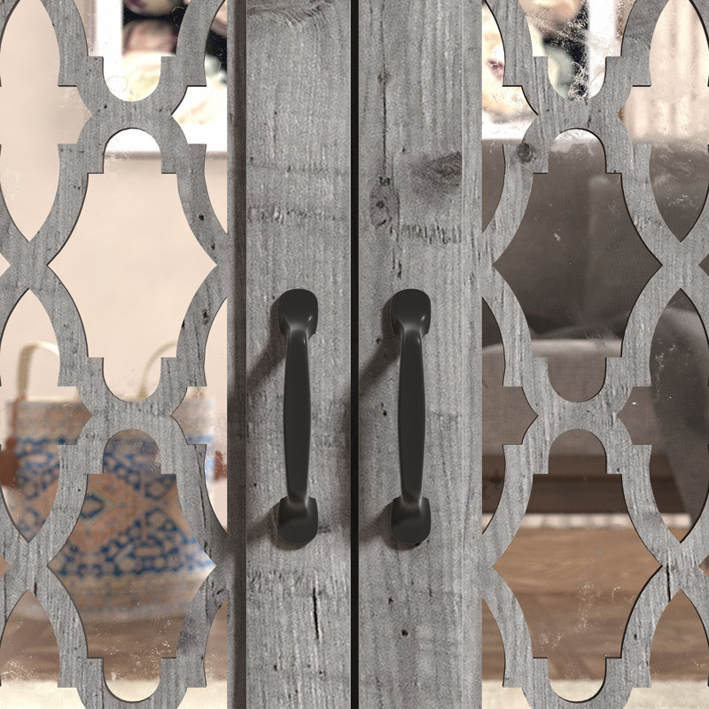Armoire d'appoint Chessani, Mexican Gray