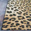 Tapis intérieur / extérieur doré à imprimé léopard Ehren-293817151