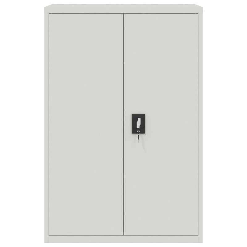 Jameson 2 -Door 3 -Shelf, Steel Grey
