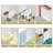 Iris 8-Panel Double Rail White Panel Track Extendable 130"-175"W x 94"H, Panel width 23.5"