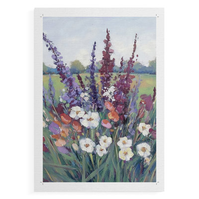 FLORAL Series DCXXXVII -Canvas Print Only - NOT FRAMED