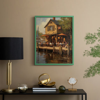 NAUTICAL Series DCX III, reproduction encadrée - bois massif