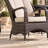 Batson 4 - Person Patio Dining Set Umbrella Hole Included Round Table with Cushions Included
