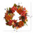 Fall Ranunculus Hydrangea and Berries Autumn Wreath