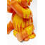 Orange Sitting Gelato Bear Figurine
