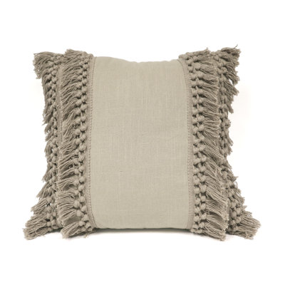 100% Cotton Throw Square Pillow Cover & Insert