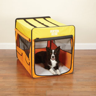 Collapsible Soft-Sided Crate with 1 Door