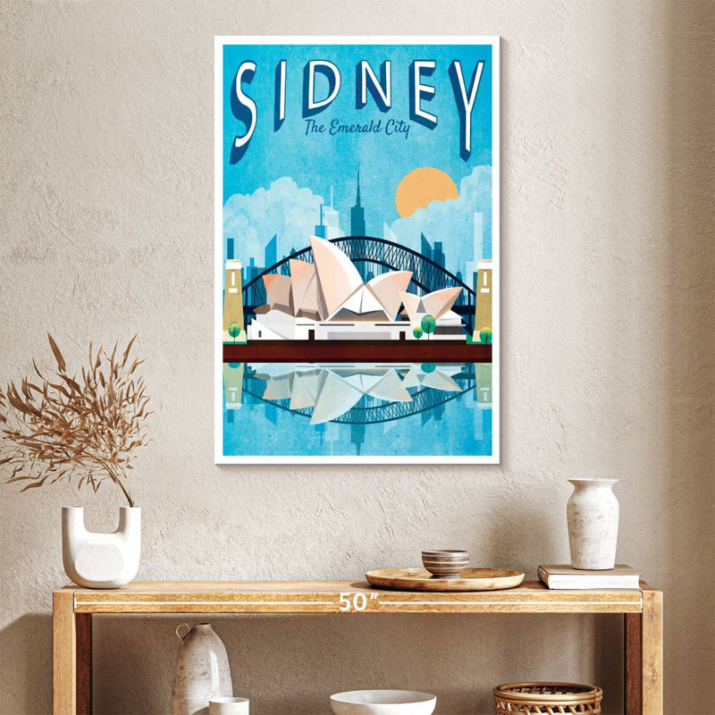 Sydney Tourism Vintage Poster