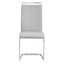 Chaises de salle à manger modernes en similicuir à haut dossier avec pieds chromés en forme de C-212705471-212705472-212705470