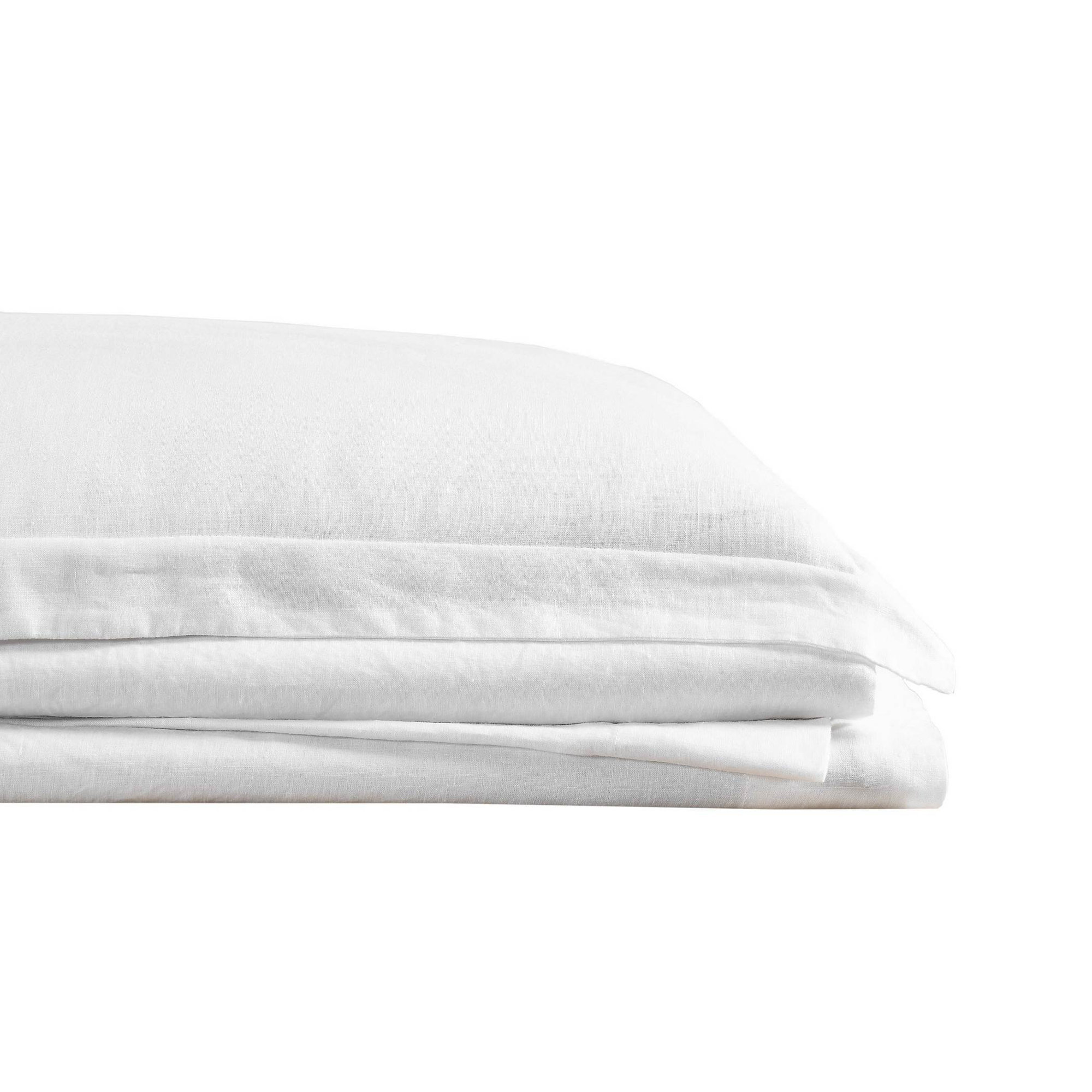 Nena 100% Linen Standard Sheet Set, Moss Green, Cal. King