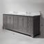 Audrey 84'' Free Standing Double Bathroom Vanity with Calacatta Quartz Top-2114411452-2086319465