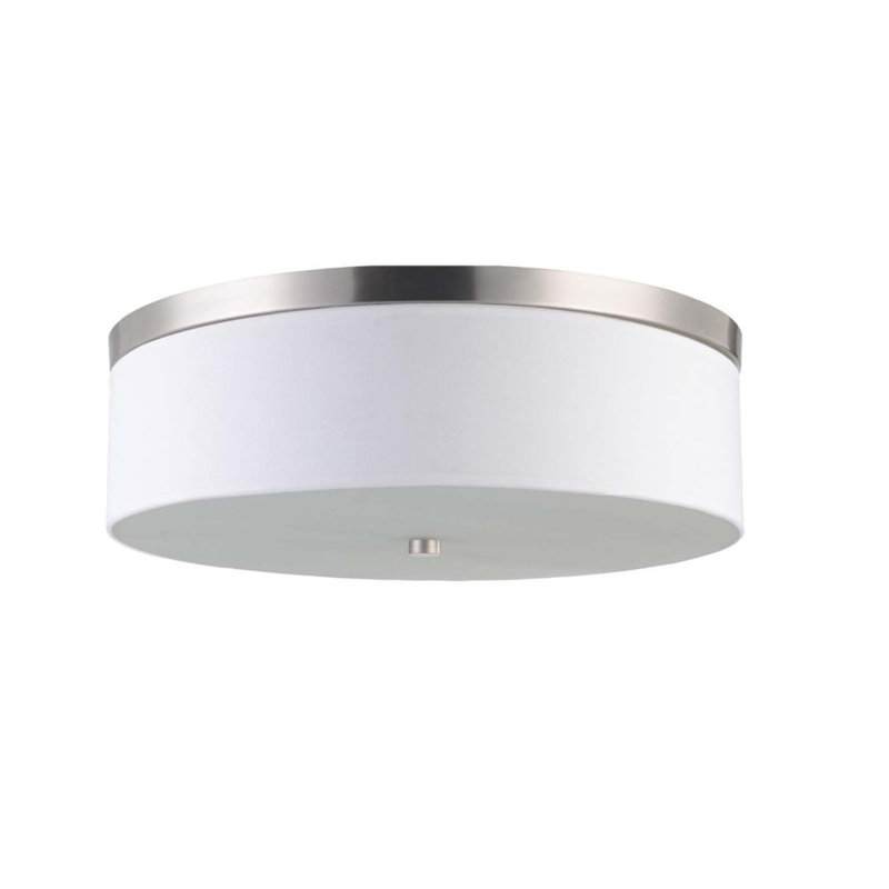 Plafonnier encastré 3 lumières Kudolo, Blanc