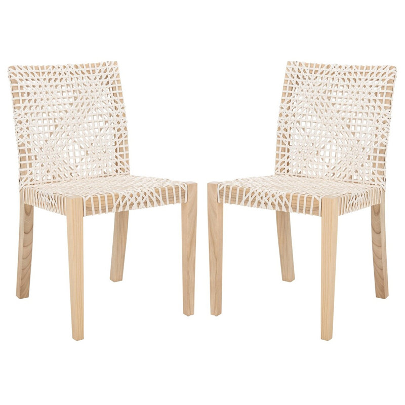 Yvette 18.2'' H Teak Solid Wood Armchair
