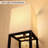 Floor Lamp With Shelves, 3 Color Temperatures, Open Top Design, For Living Room, Bedroom, Office-994257636